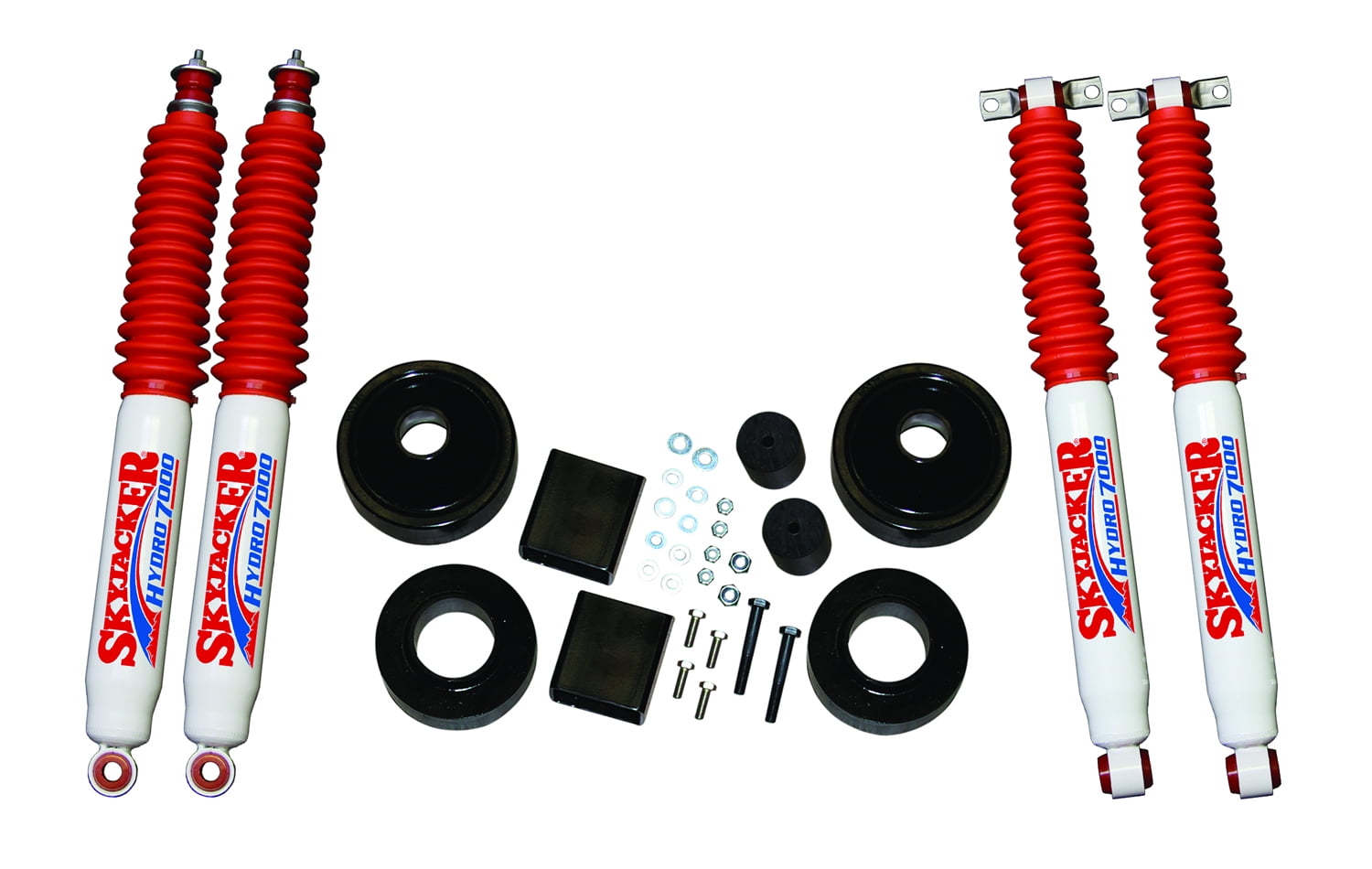 Skyjacker JK20-H 2" Lift Kit w/Hydro Shocks for 2007-18 Jeep Wrangler JK 2WD/4WD