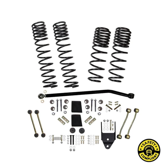 Skyjacker JL40RBLTD Fits select: 2021 JEEP WRANGLER UNLIMITED RUBICON, 2022 JEEP WRANGLER RUBICON