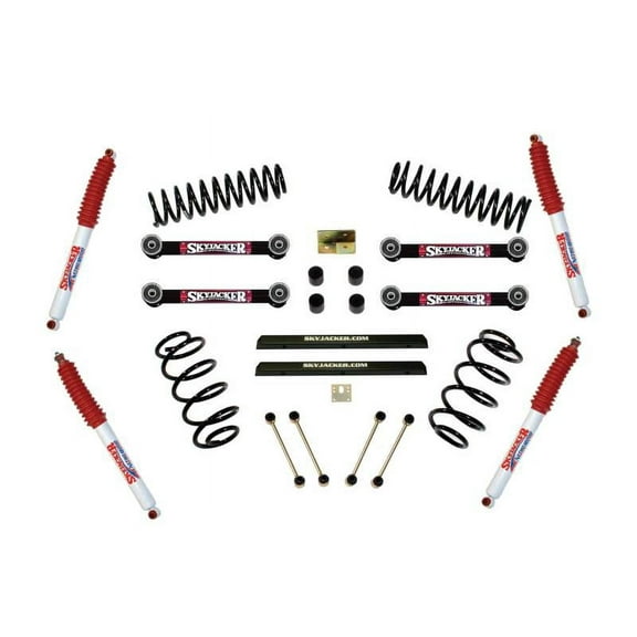 Skyjacker Suspension Lift Kit w/ Shock 1997-2002 Jeep Wrangler (TJ)