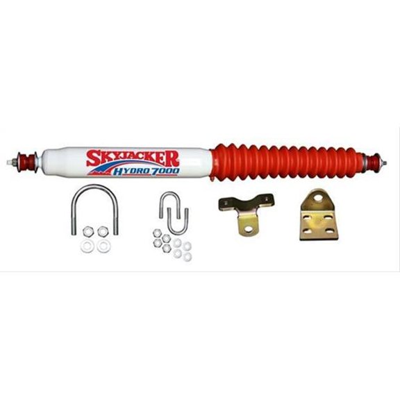 Skyjacker Suspension Single Steering Stabilizers - Red