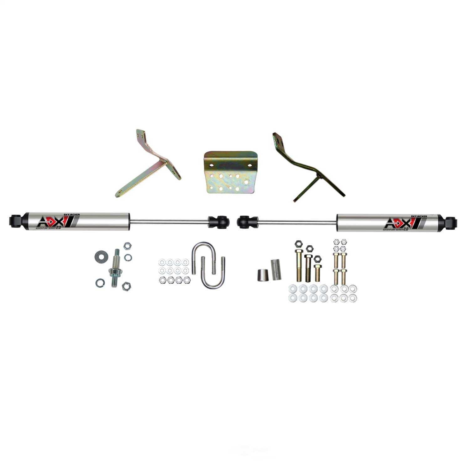 Skyjacker Suspensions 2213 ADX 2.0 CNC Machined Polished Aluminum Dual Stabilizer Kit