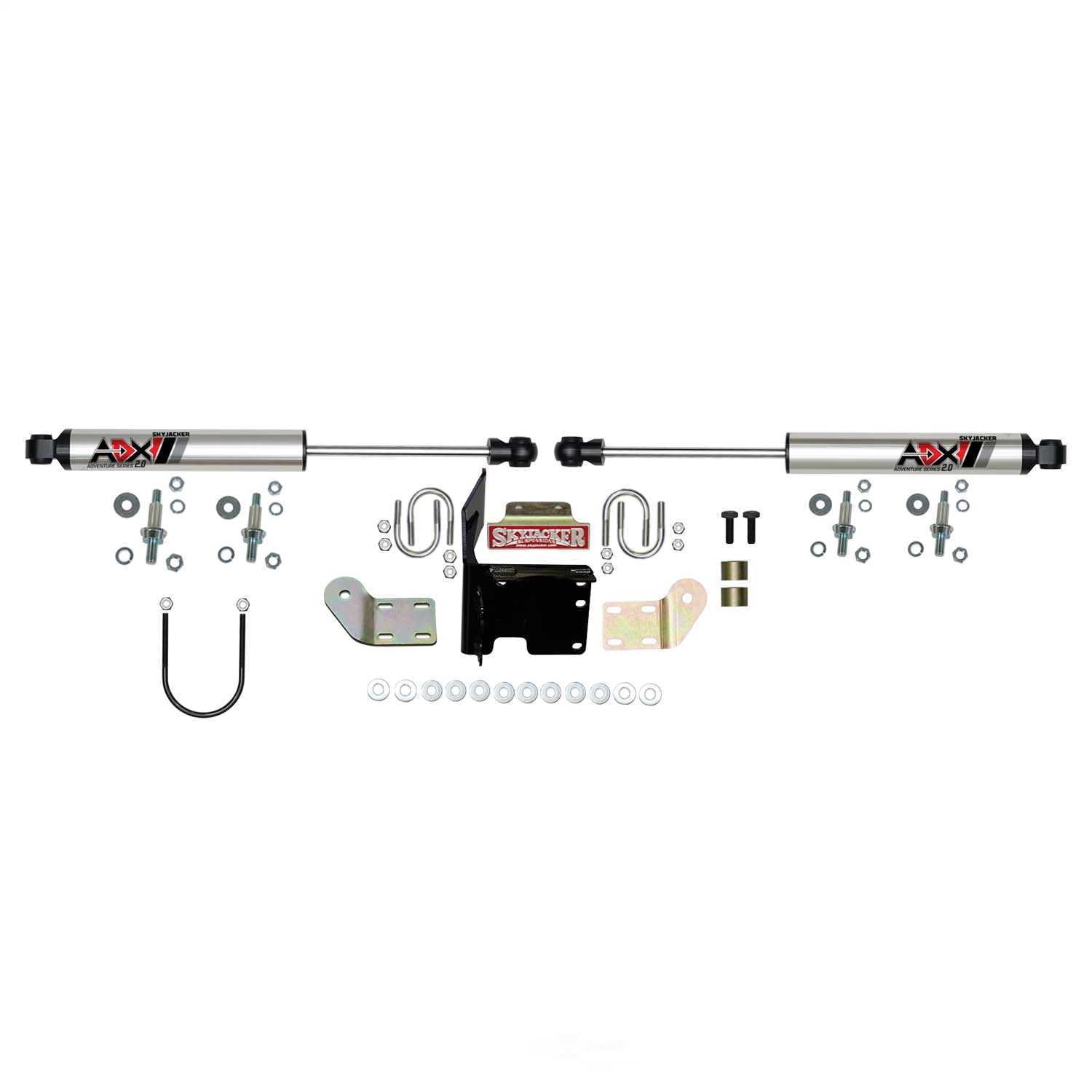 Skyjacker Suspensions 2214 ADX 2.0 CNC Machined Polished Aluminum Dual Stabilizer Kit