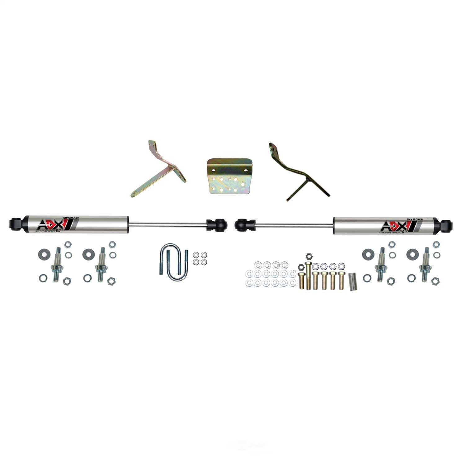 Skyjacker Suspensions 2239 ADX 2.0 CNC Machined Polished Aluminum Dual Stabilizer Kit