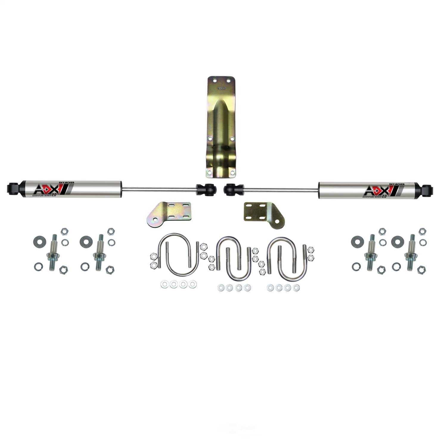 Skyjacker Suspensions 2270 ADX 2.0 CNC Machined Polished Aluminum Dual Stabilizer Kit