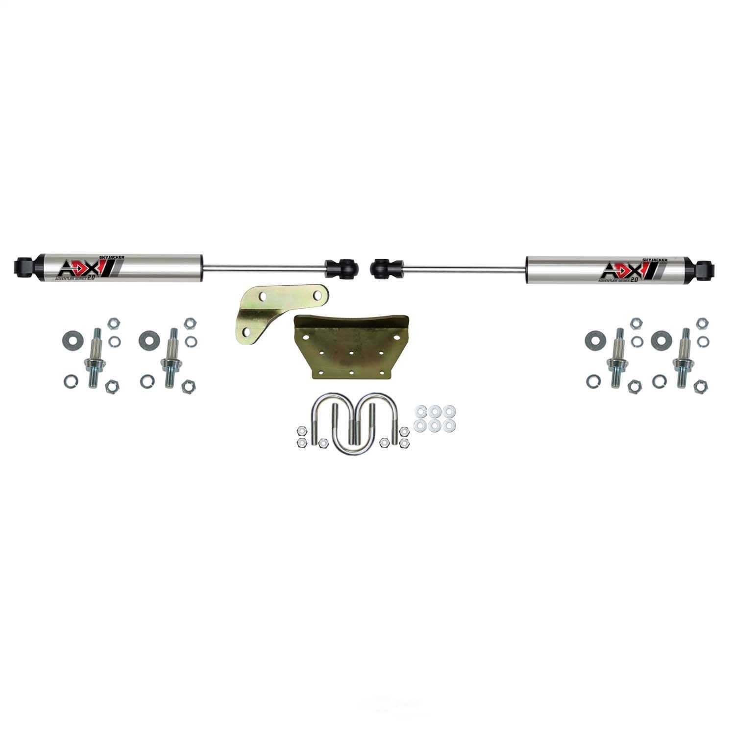 Skyjacker Suspensions 2299 ADX 2.0 CNC Machined Polished Aluminum Dual Stabilizer Kit