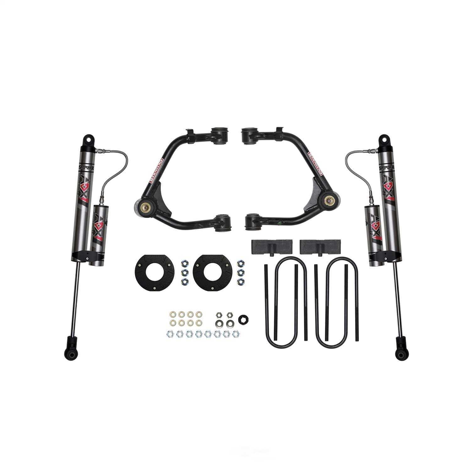 Skyjacker Suspensions C25350KX 3.5 in. Suspension Lift Kit With ADX 2.0 Remote Reservoir Shocks