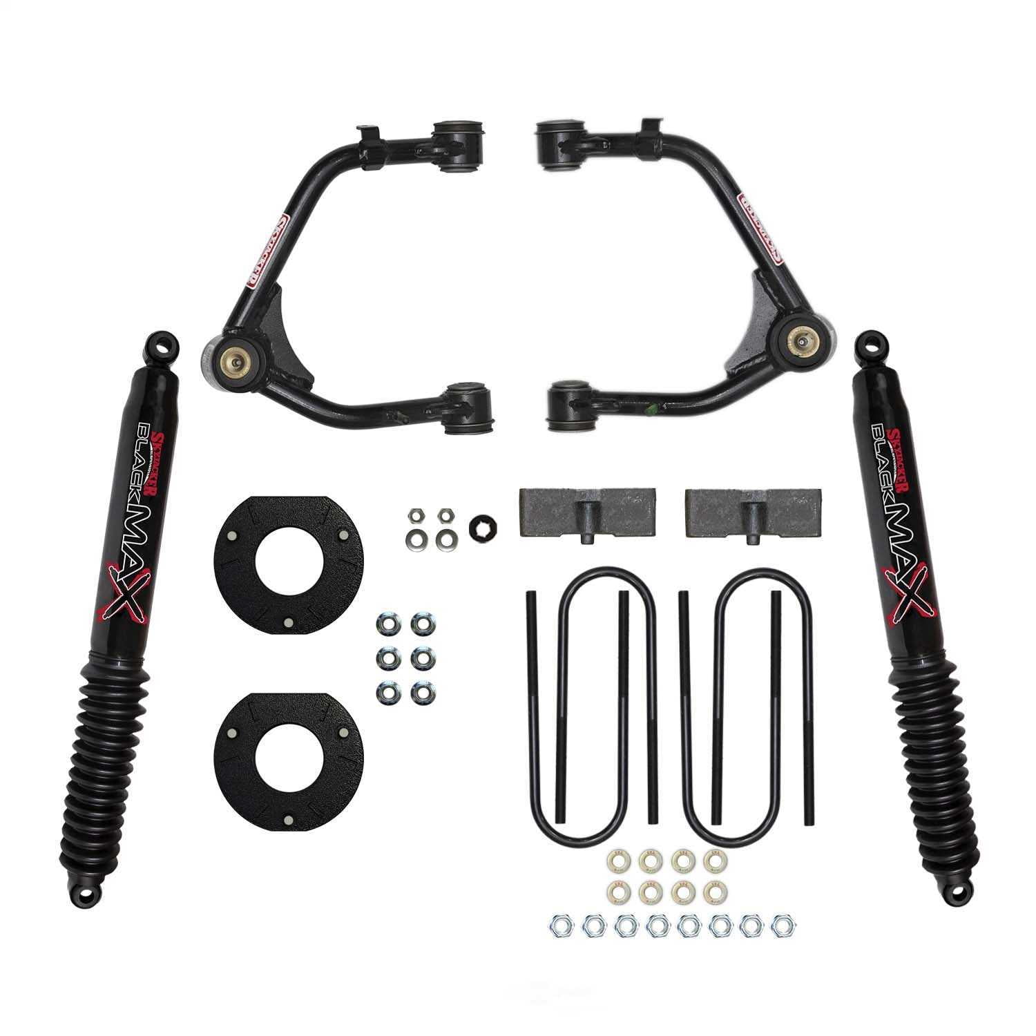 Skyjacker Suspensions C25350PB 3.5 in. Suspension Lift Kit With Black MAX Shocks., 25>GM15 BLK