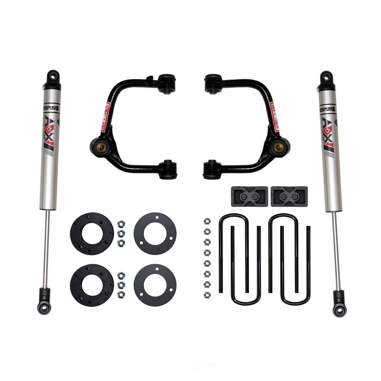 Skyjacker Suspensions F2130KXM 3 In. Suspension Lift Kit With ADX M2.0 Aluminum Monotube Shocks