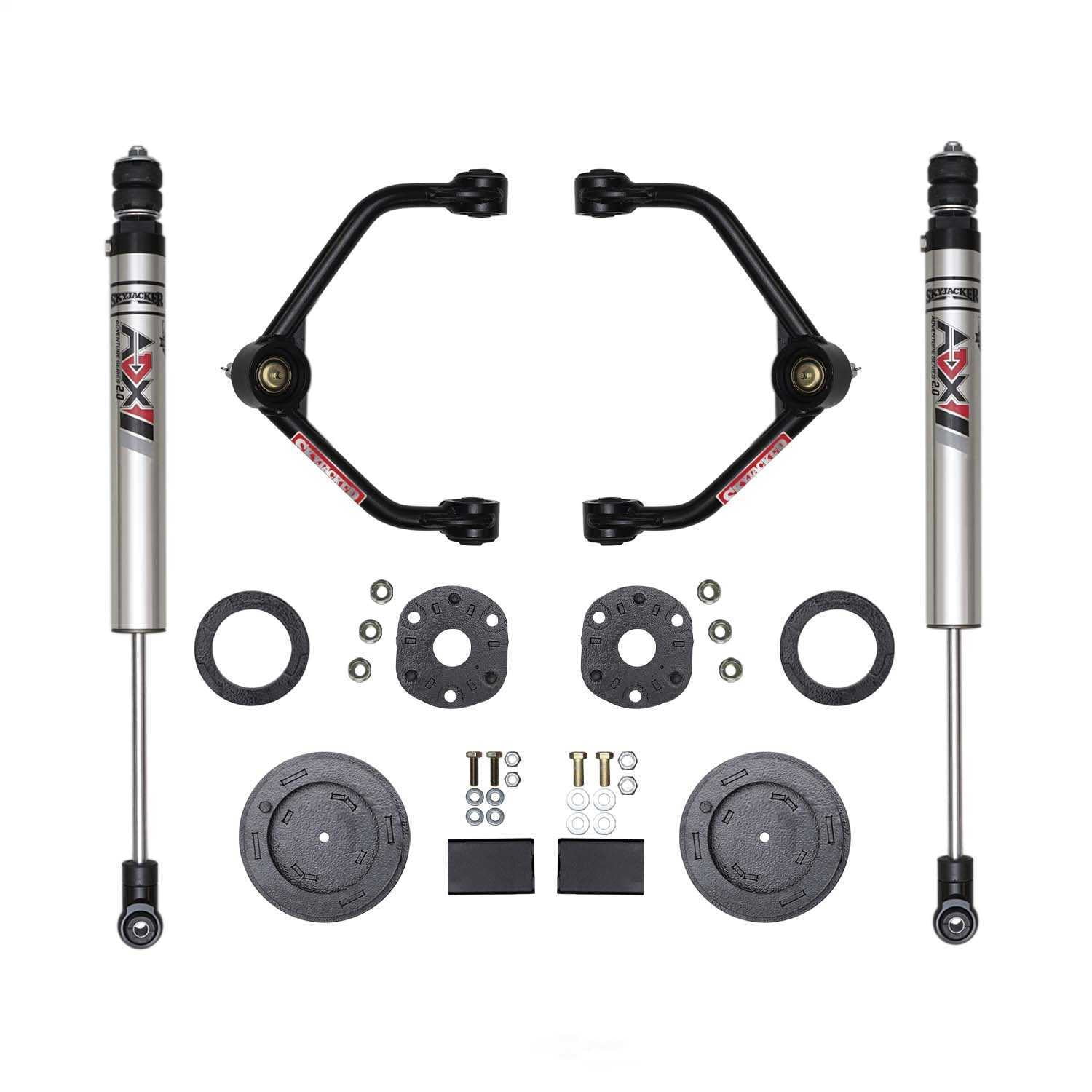 Skyjacker Suspensions R1930KXM 3 In. Suspension Lift Kit With ADX M2.0 Aluminum Monotube Shocks