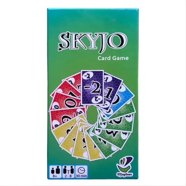 1pc “Skyjo Card Game Family Gathering Game Card,Holiday Fun Card  Game,Party Board Games