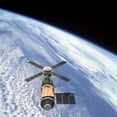 thumbnail image 1 of Skylab Orbital Workshop viewed from Skylab 4 CSM 1974 Poster Print by  NASA, 1 of 2