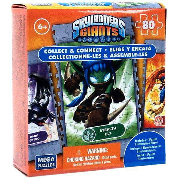 Skylanders 80-Piece Puzzles Stealth Elf Puzzle