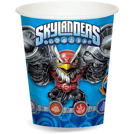 Skylanders 9 oz Paper Cups, 8pk