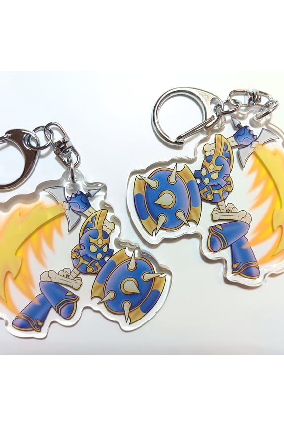 Skylanders Chop Chop Acrylic Keychain Charm (Double-Sided, 2.5", Front Side Epoxy) (1 keychain)