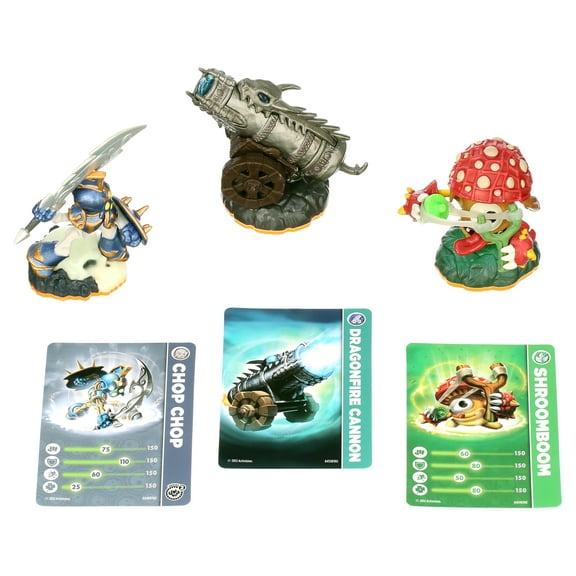 Skylanders Giants: Battle Pack #1 (Chop Chop, Dragonfire Cannon, Shroomboom - Universal)