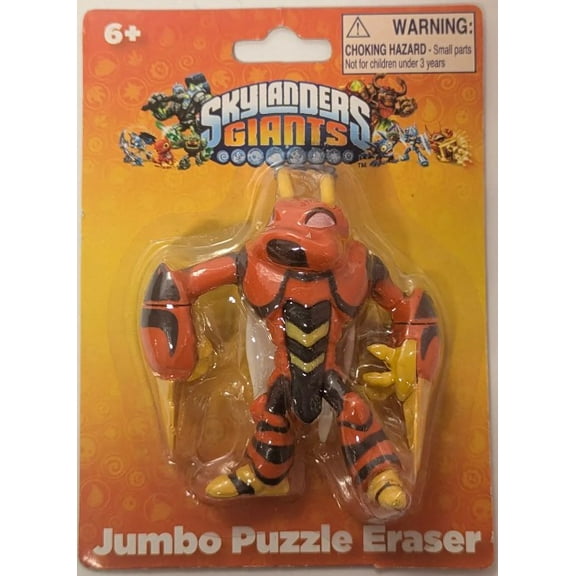 Skylanders Giants Swarm 3D Jumbo Puzzle Eraser