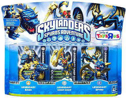 Rare Carte Skylanders Spyro's Adventure Blue Bash Rock And Roll - Avec Boîte - Toutes Plateformes