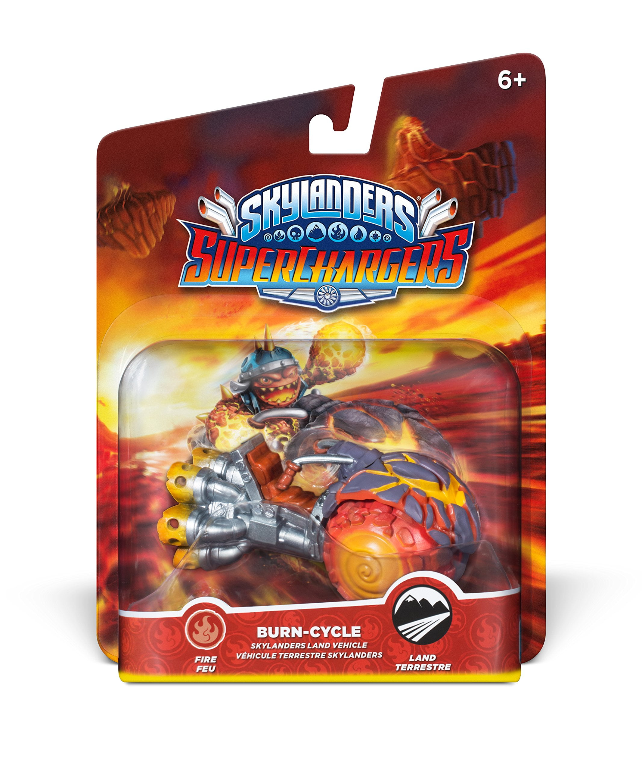 Skylanders Super chargers Vehicle Burn Cycle Character Pack - Walmart.com