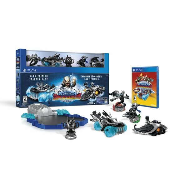 Skylanders SuperChargers - Dark Edition Starter Pack - PlayStation 4