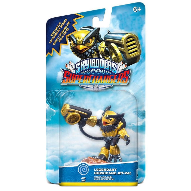 【中古】Skylanders SuperChargers Exclusive LEGENDARY HURRICANE JET-VAC Single Character Pack スカイランダーズスーパーチャージャー イク Skylanders SuperChargers Legendary Hurricane Jet-Vac Figure Pack