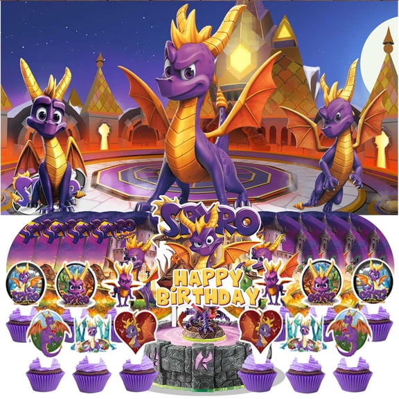 Skylanders Swap Force Balloons Party Supplies Decor Tableware Birthday Cake Topper Decorations Banner Backdrop