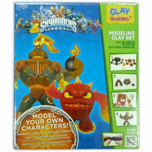 SKYLANDERS SWAP FORCE - CLAY BUDDIES STARTER MODELING SET