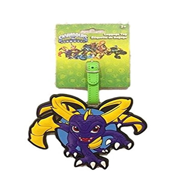 Skylanders Swap Force PVC Material Luggage Tag Id Official Licensed