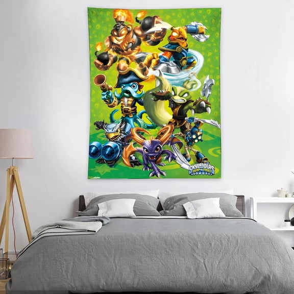 Skylanders Swap Force Tapestry Wall Hanging Decor for Bedroom Wall Art Funny Home Decoration 30x40in