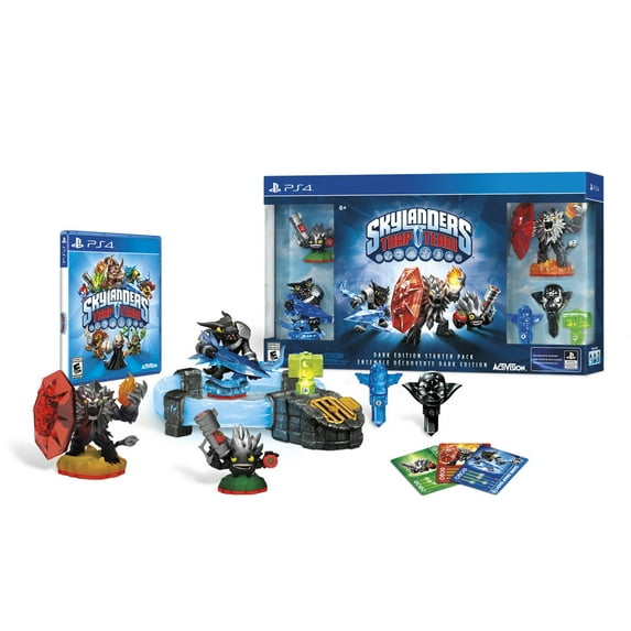 Skylanders Trap Team Dark Edition Starter Pack - PlayStation 4
