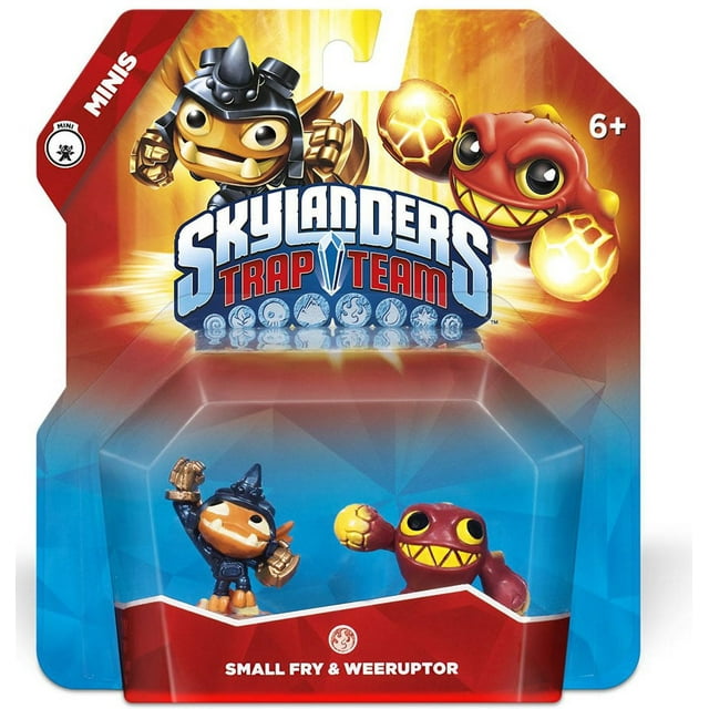 Skylanders Trap Team Small Fry / Weeruptor 2 pack Mini Character Pack (Universal)
