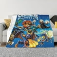 thumbnail image 1 of Skylanders Ultra-Soft Micro Fleece Blanket Cozy Blanket Thick Warm Plush Throw Blanket Sofa Cushion, 1 of 9