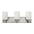 thumbnail image 1 of Skylar 3 Light Brushed Nickel Bath Vanity Light, 1 of 2