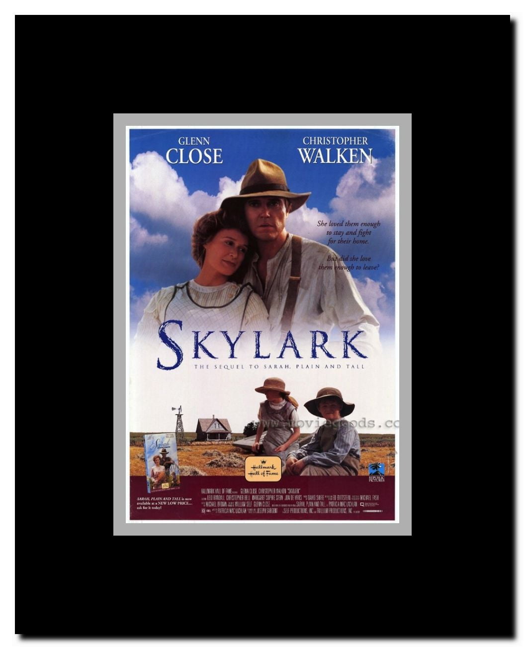 Skylark Framed Movie Poster