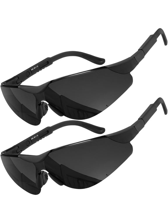 Plastic Frame Bifocal Safety +2.50 Reading Sunglasses