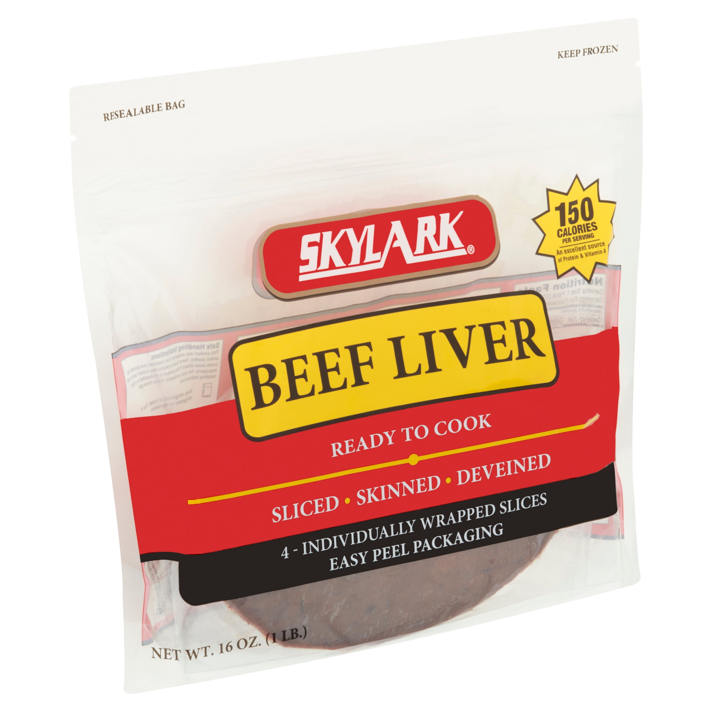 Skylark Sliced Beef Liver