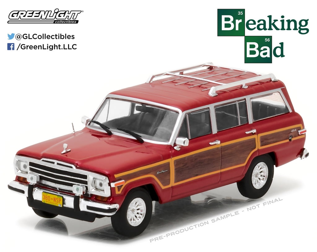 グリーンライト ブレイキングバッド ミニカー Greenlight 1:43 Breaking Bad Skyler White's 1991 Jeep Grand