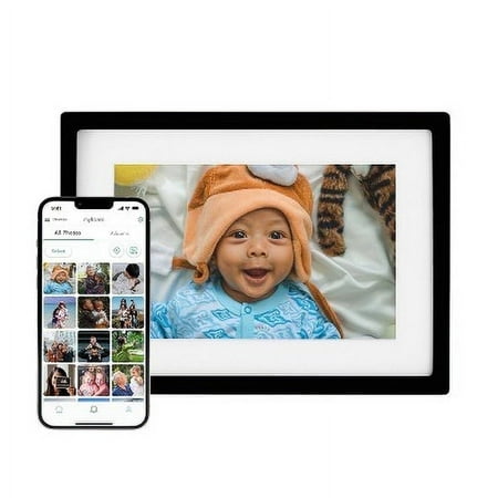Skylight - 10" Wifi Digital Picture Frame - Black