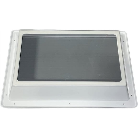 Skylight 14" X 22" Inner Dome with Clear Window, White