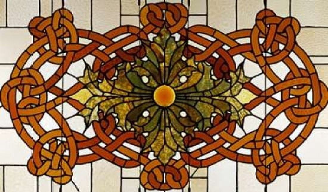 Skylight Panel For The Theatre of The Auditorium Building Chicago Illinois Canvas Art - Sullivan (24 x 36)