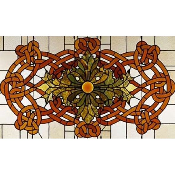 Skylight Panel For The Theatre of The Auditorium Building Chicago Illinois Canvas Art - Sullivan (24 x 36)