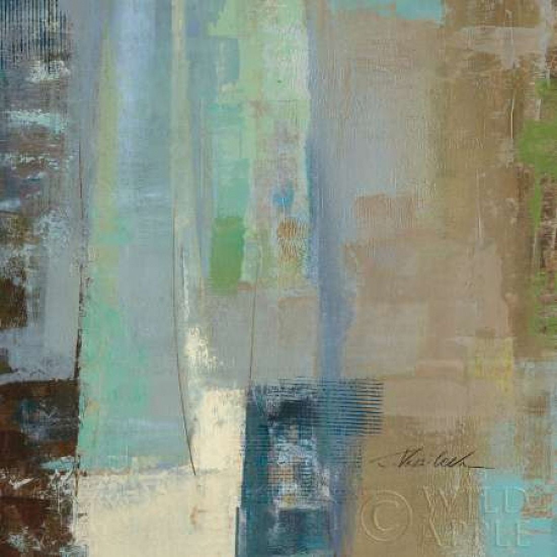 Skylights Square IV Canvas Art - Silvia Vassileva (24 x 24)