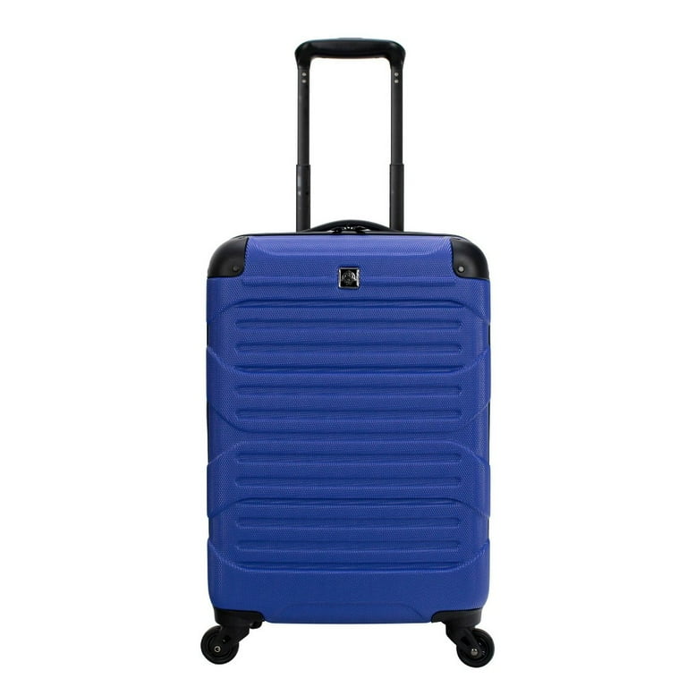 Lightweight Skyline 20 Hardside Spinner Luggage with Hard Wheels Carry On Suitcase Blue Walmart