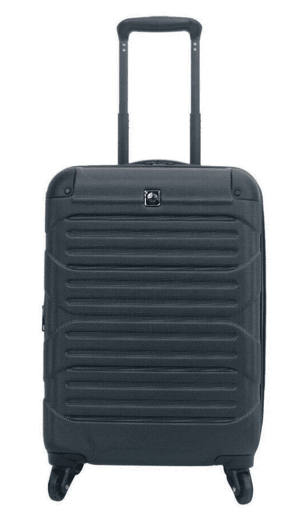 Skyline Hardside Carry On Spinner Suitcase - Navy Blue with Wheels