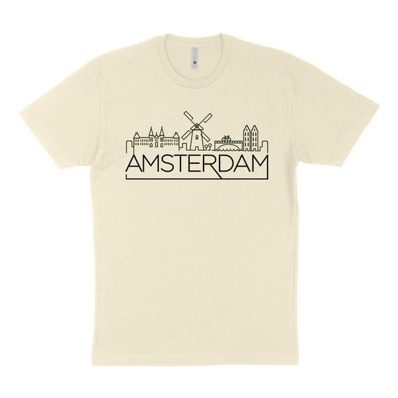 Skyline Amsterdam Shirt Unisex 2X-Large Natural