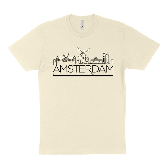 Skyline Amsterdam Shirt Unisex 3X-Large Natural