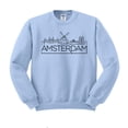 thumbnail image 1 of Skyline Amsterdam Sweatshirt Unisex Small Light Blue, 1 of 5