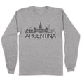 thumbnail image 1 of Skyline Argentina Long Sleeve Shirt Unisex X-Large Grey, 1 of 5