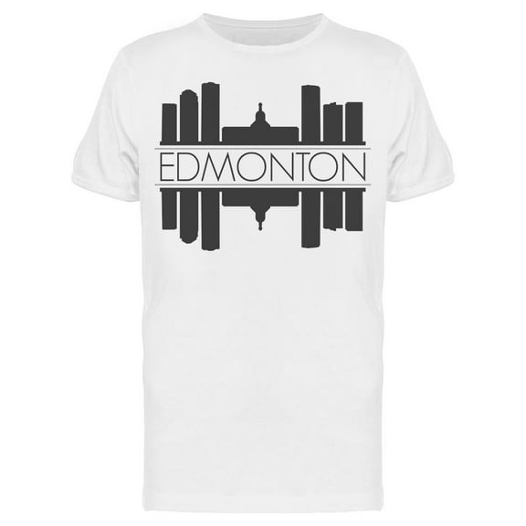 Skyline Art Of Edmonton T-Shirt Men -Image by Shutterstock, Male x-Large