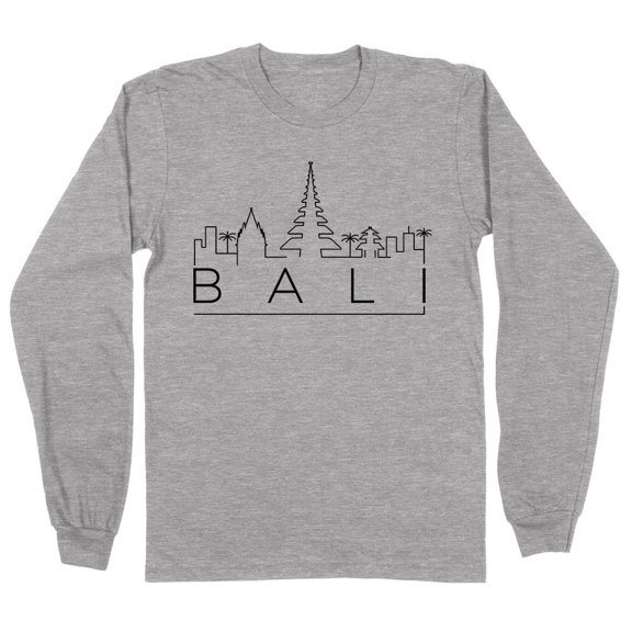 Skyline Bali Long Sleeve Shirt Unisex Large Grey