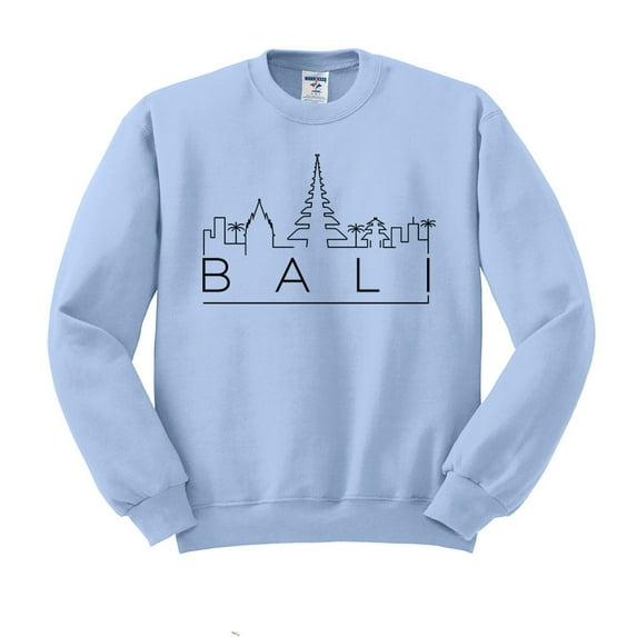 Skyline Bali Sweatshirt Unisex Medium Light Blue